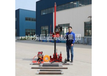 輕便巖石取芯鉆機巨匠供應(yīng)柴油動力QZ-3便捷式地質(zhì)勘探鉆機