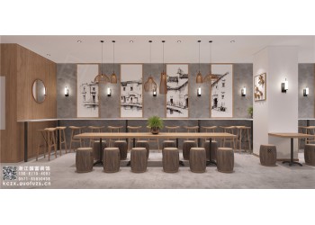 下城區快餐廳裝修公司-浙江國富裝飾