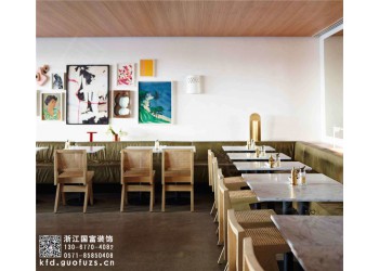 路橋區(qū)800平方米咖啡館設(shè)計(jì)公司-浙江國富裝飾