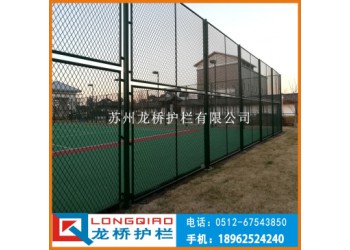 日照籃球場圍欄 球場 體育場安全鐵絲網(wǎng)圍網(wǎng) 浸塑鋼絲 龍橋