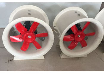 德州廠家供應T35玻璃鋼低噪聲軸流風機
