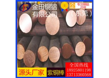 高品質t6紫銅棒，t1耐沖壓紫銅棒/t4光亮紫銅棒