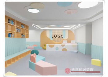 合肥幼兒園裝修，從孩子的角度考慮，滿滿的細節設計