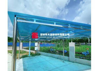 深圳南山區(qū)經(jīng)銷陽光板無聲雨棚