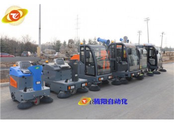 騰陽電動駕駛式掃地車的配置與產品特點