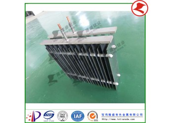 寶雞隆盛供應(yīng)油田廢水電解殺菌用鈦陽(yáng)極