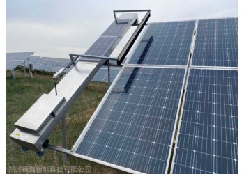 光伏板組件清洗清理機器-德瑞智能