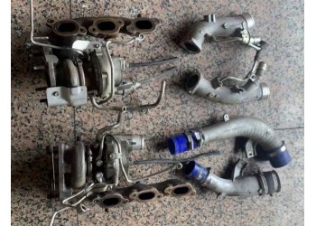 日產(chǎn)跑車GTR35渦輪增壓 渦輪水管 發(fā)電機(jī) 起動機(jī)