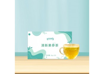 百未草牌清新果參茶代用袋泡茶廠家加工定制 恒康生物