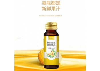 刺梨原漿植物飲品廠家代加工 山東刺梨原漿植物飲品加工定制