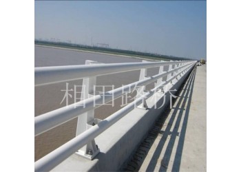 河道燈光防撞護欄 熱鍍鋅防護欄 湖邊景觀加厚護欄