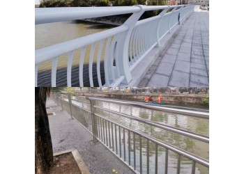 廠家供應304不銹鋼復合管護欄 景觀河道橋梁隔離護欄