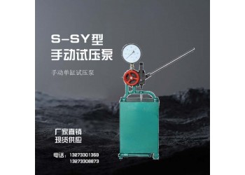 衡水廠家供應電動試壓泵 打壓泵 手動試壓泵