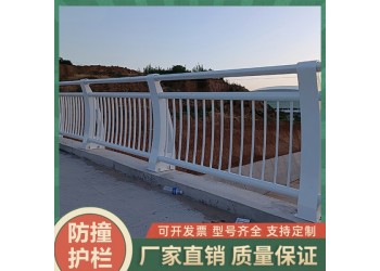 河道燈光防撞護欄 湖邊景觀加厚護欄 不銹鋼防撞圍欄