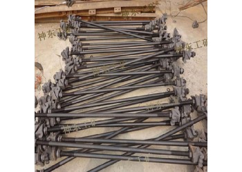 24kg軌距拉桿使用方便穩定性好 鋼軌連接桿 雙頭加固桿